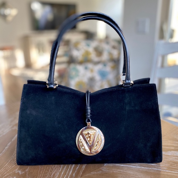 Valentino Garavani Handbags - Authentic Valentino Garavani Handbag Suede/leather